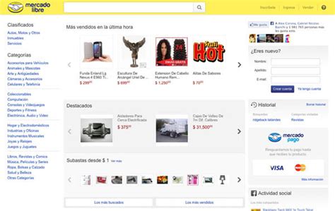 mercado libre pagina oficial.